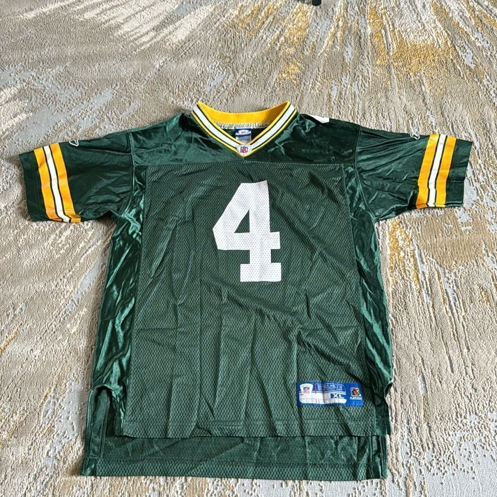 VTG Reebok on field Favre Green Bay packers jersey in EUC